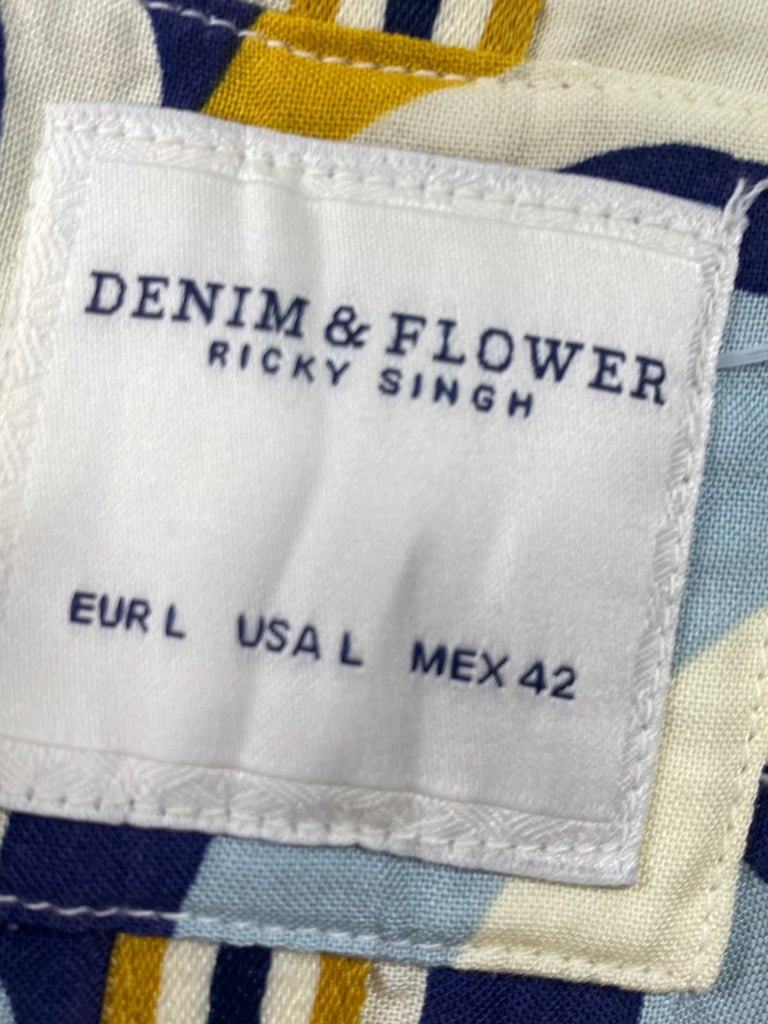 Denim y flower