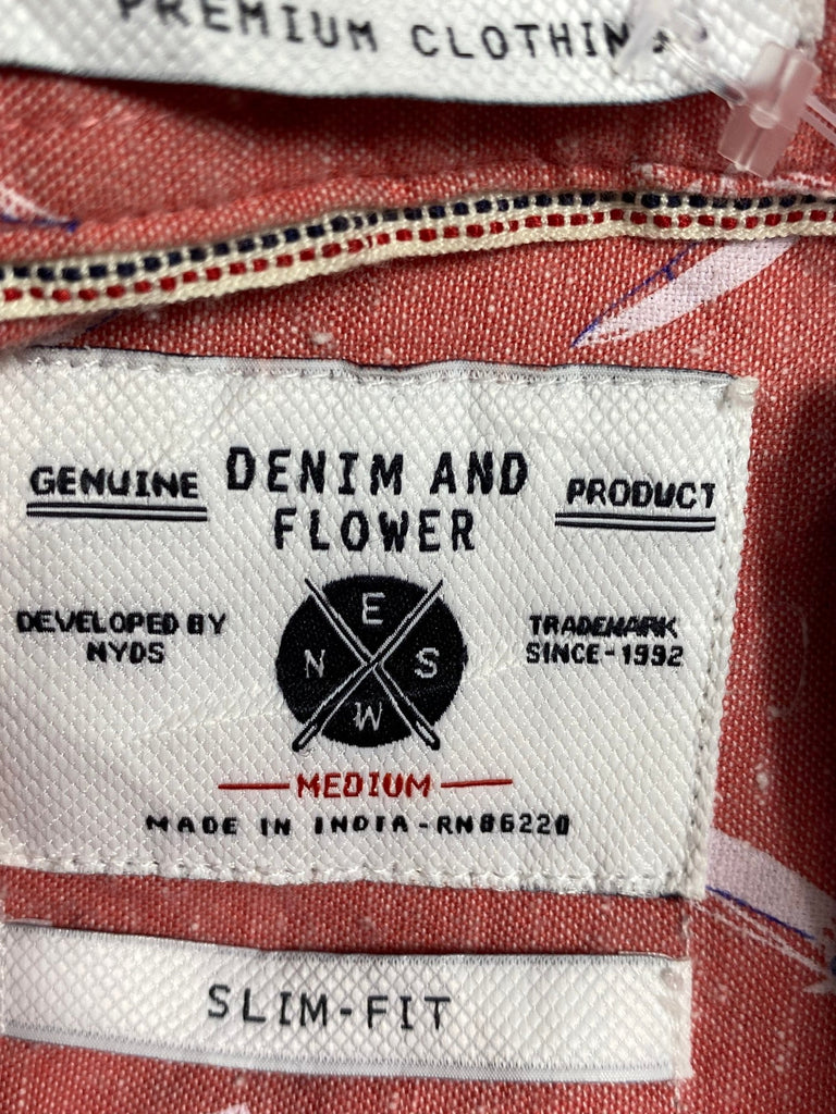 Denim and flower